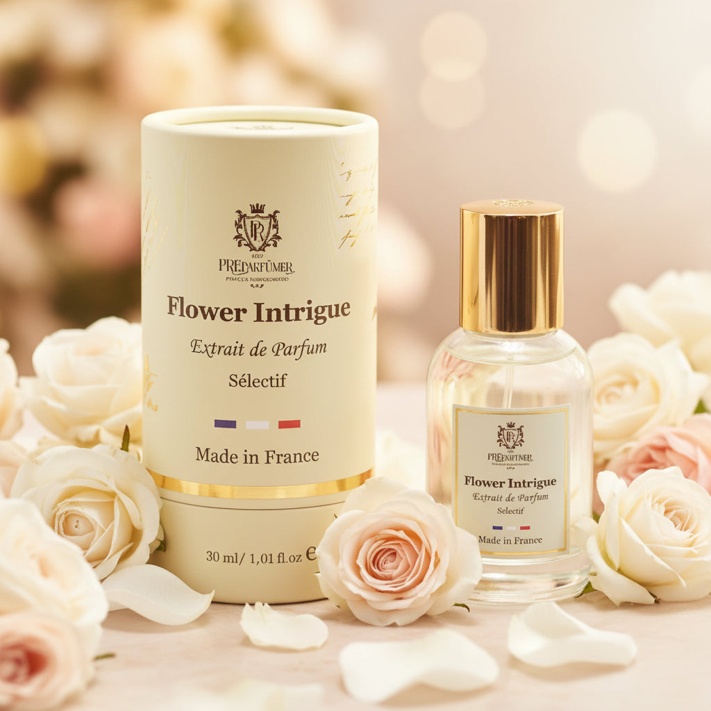Flower Intrigue - Extrait de Parfum | Luxury Floral Perfume Made in France