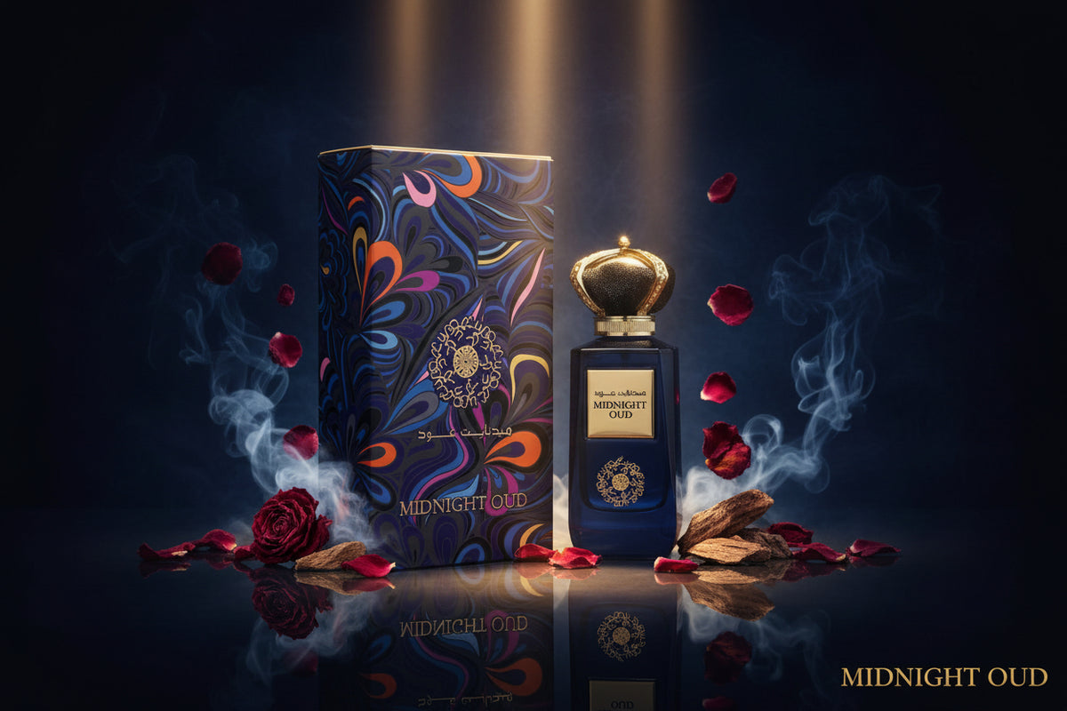 Ard Al Zaafaran Midnight Oud Eau de Parfum Spray 3.4 oz for Men
