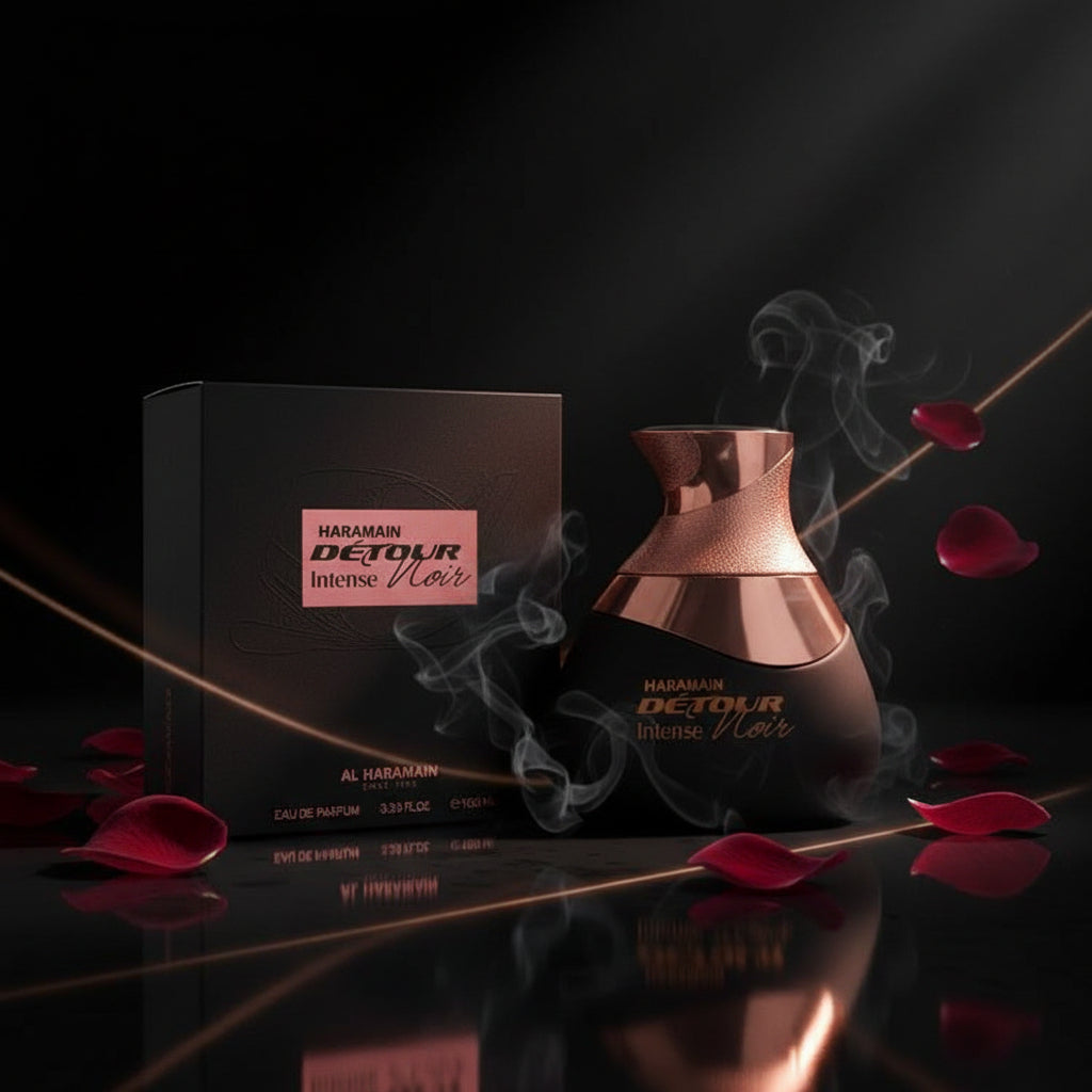 Al Haramain Detour Noir Intense Eau de Parfum Spray 3.4 oz Woman
