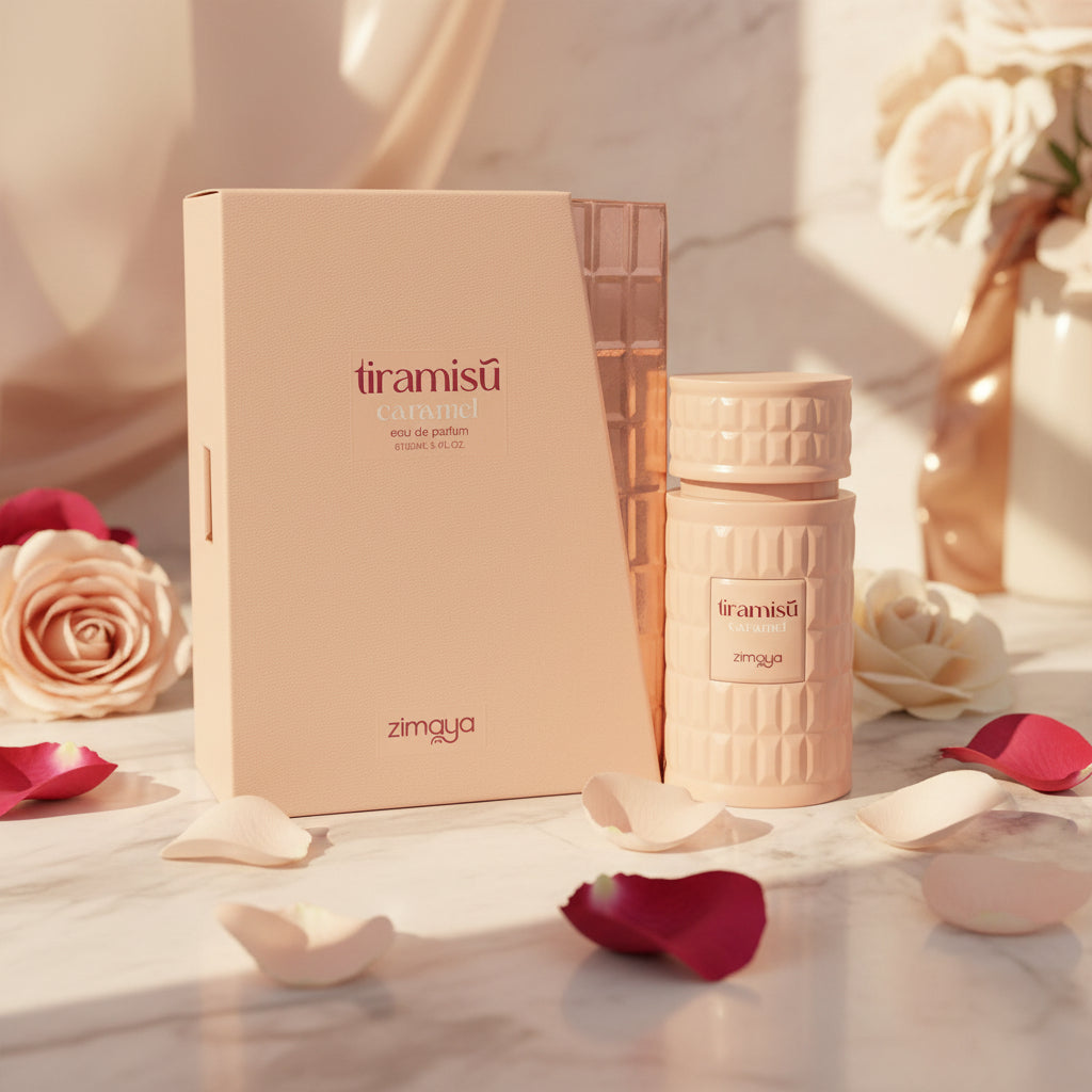 Afnan Zimaya Tiramisu Caramel Eau de Parfum Spray 3.4 oz Woman