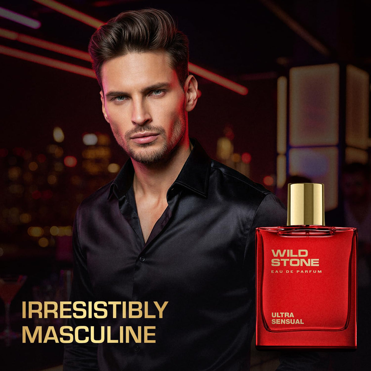 Wild Stone Ultra Sensual Eau De Parfum 3.38oz Mens