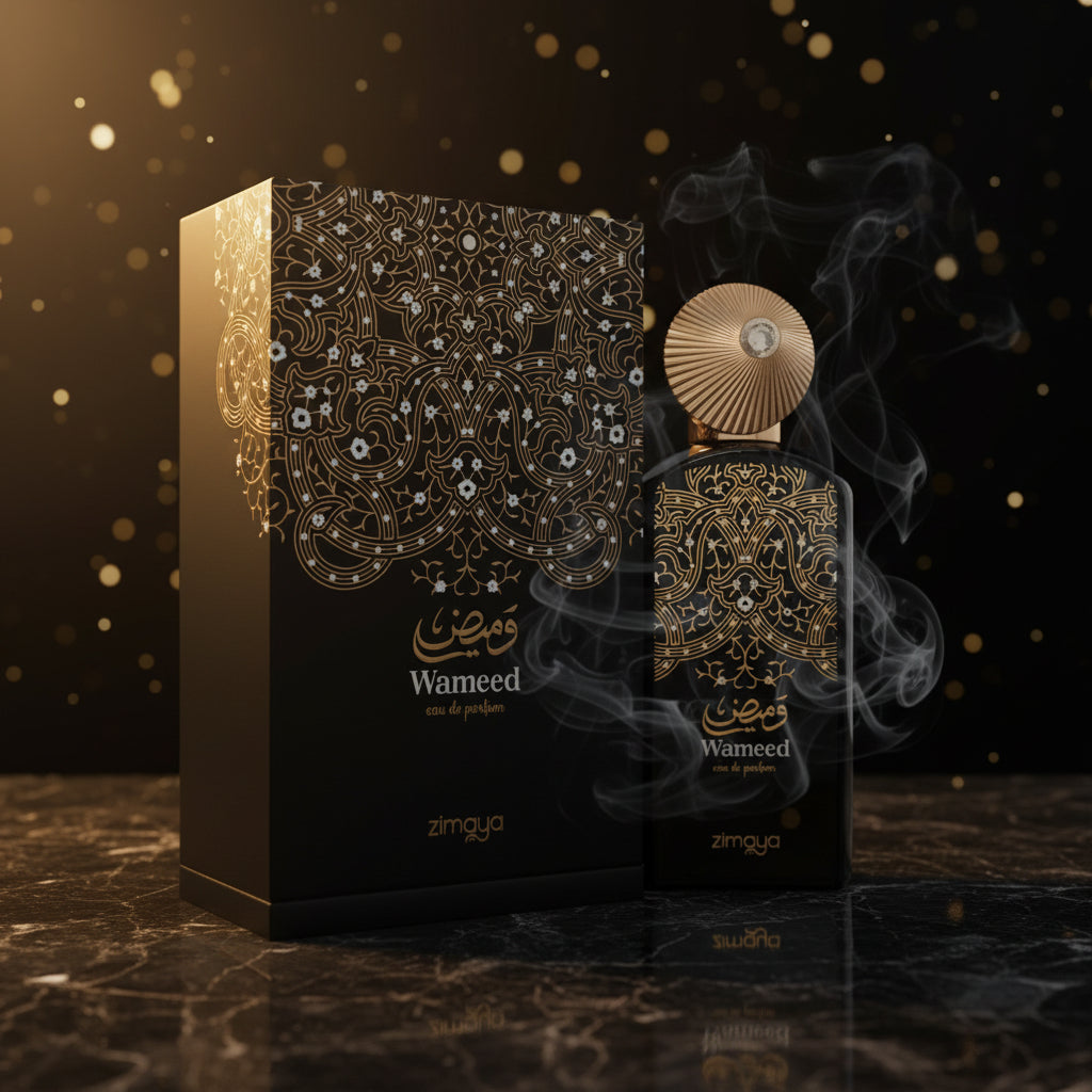 Afnan Zimaya Wameed by Afnan Eau De Parfum Spray (Unisex) 3 oz for Men