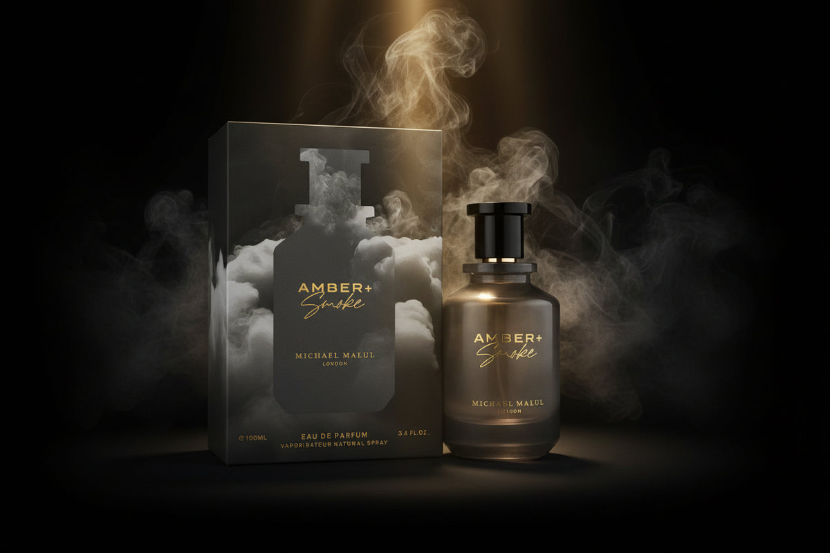 Michael Malul Amber + Smoke by Michael Malul Eau De Parfum Spray 3.4 oz for Men