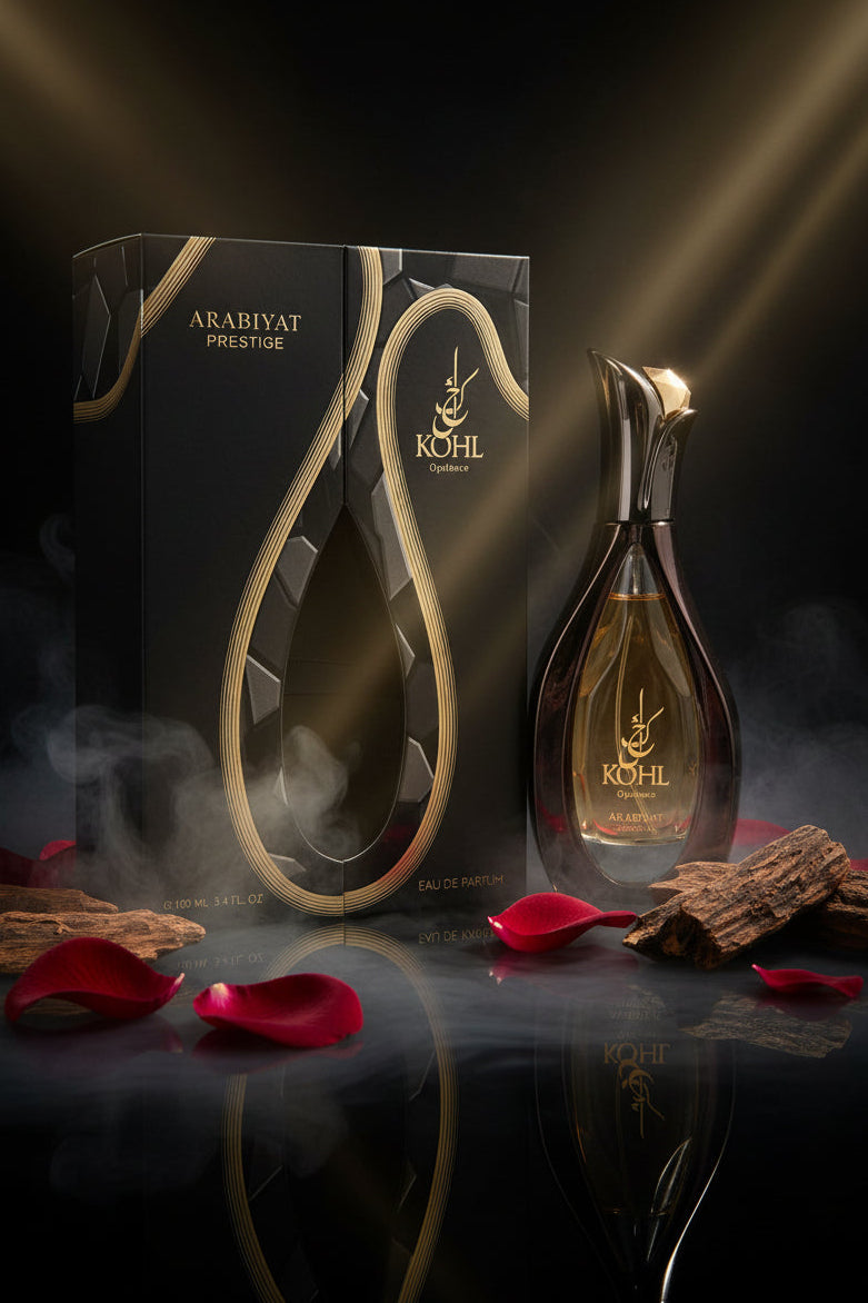 Arabiyat Prestige Kohl Opulence by Arabiyat Prestige Eau De Parfum Spray  3.4 oz for Men