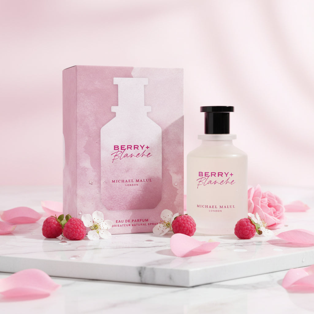 Michael Malul Berry + Blanche by Michael Malul Eau De Parfum Spray 3.4 oz for Women