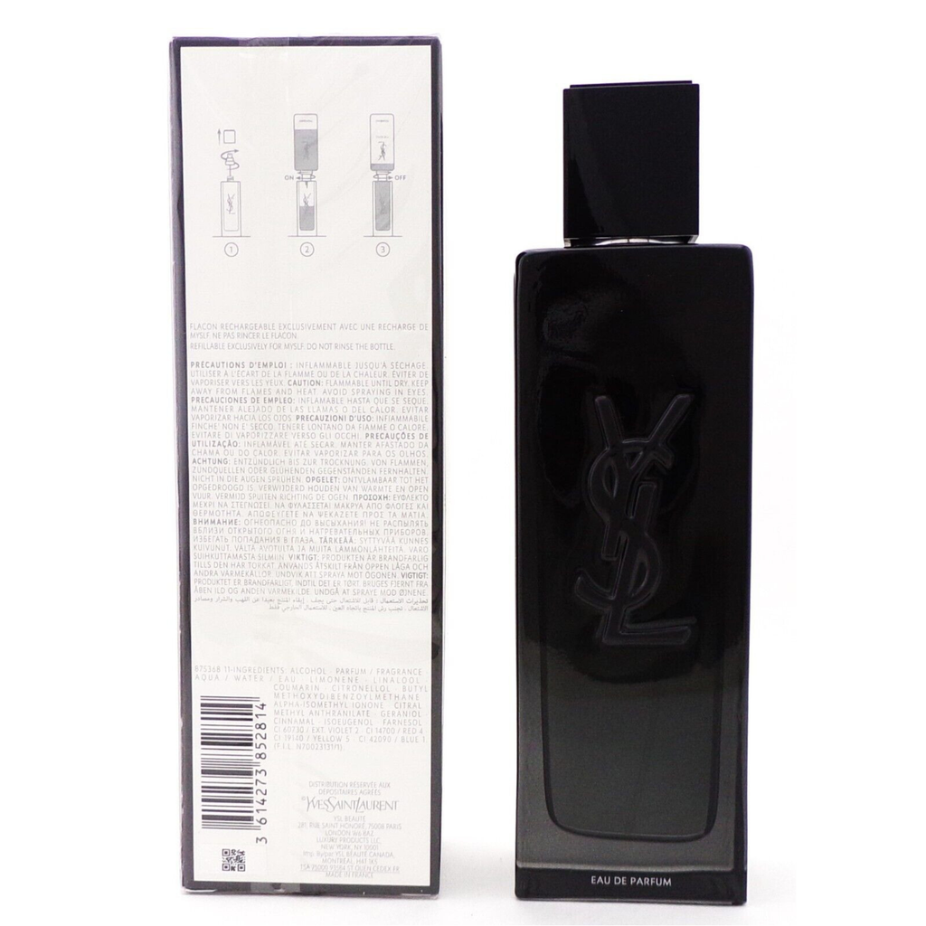 Yves Saint Laurent MYSLF Eau de Parfum 3.3 oz. 100ml Mens