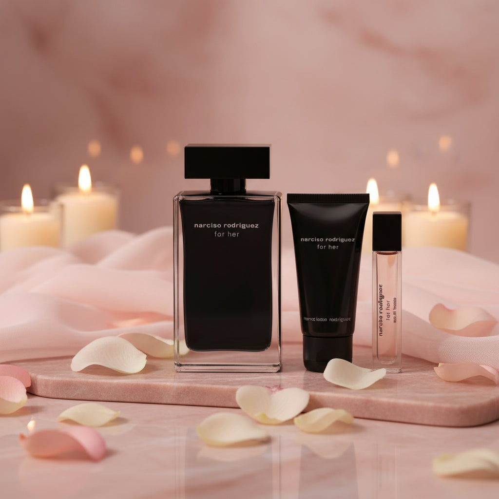 Narciso Rodriguez For Her 3Pcs EDT Spray for Women – Elegant Scent