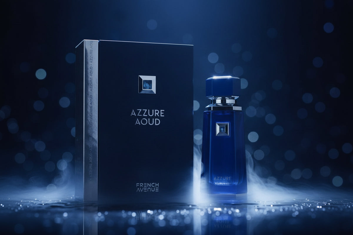 Azzure Aoud by Fragrance World Eau De Parfum Spray 3.4 oz for Men