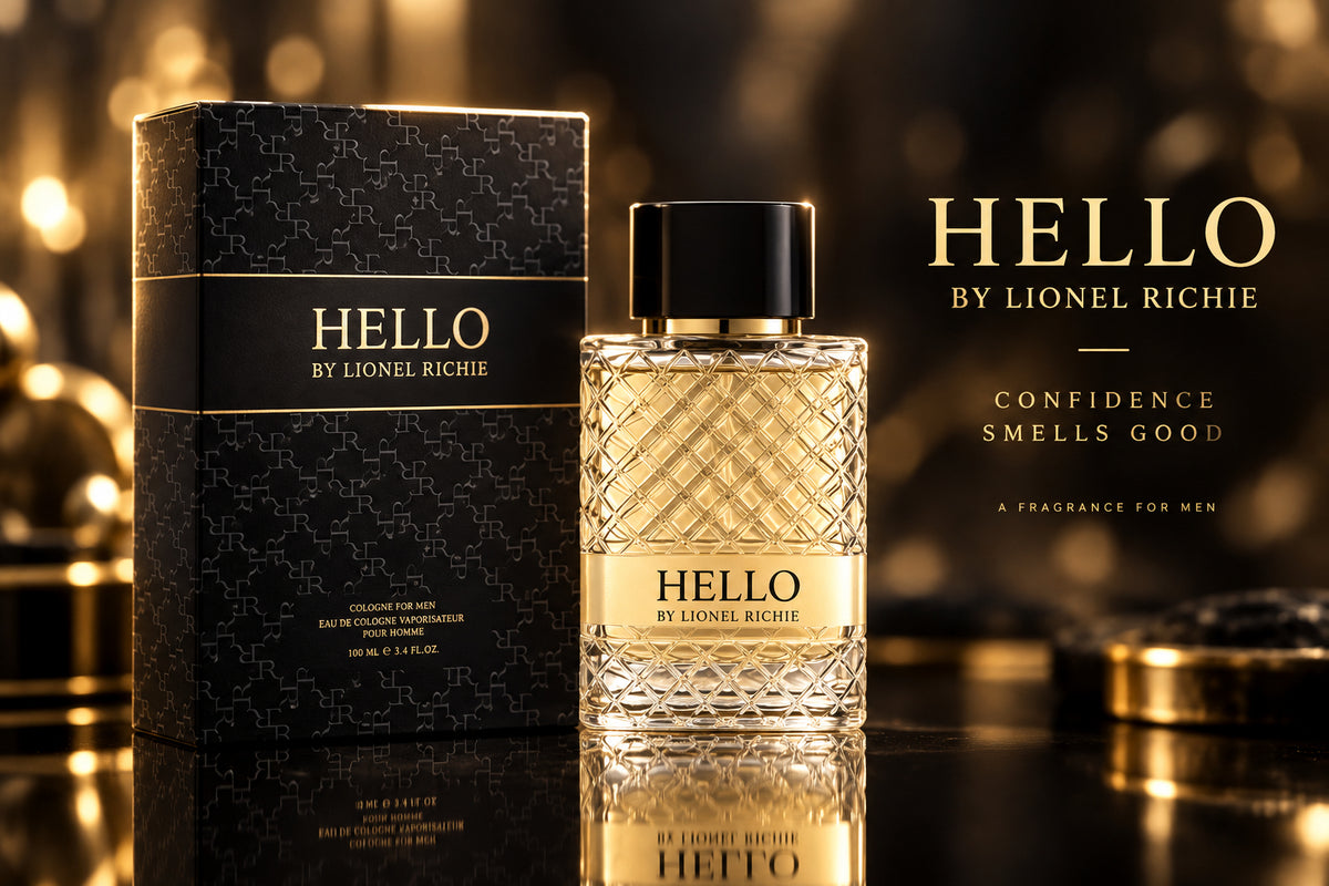 Hello By Lionel Richie by Lionel Richie Eau De Cologne Spray 3.4 oz for Men
