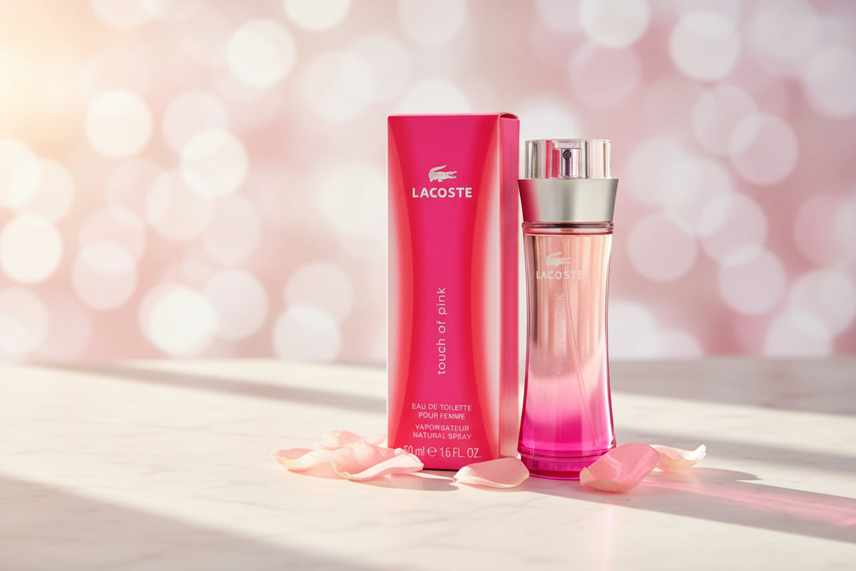 Touch of Pink by Lacoste Eau De Toilette Spray 1.6 oz for Women