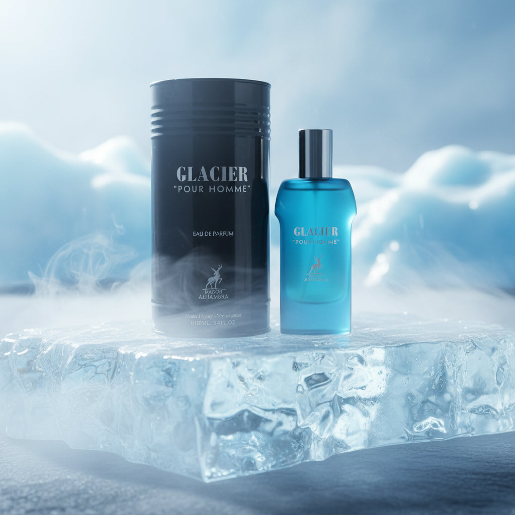Maison Alhambra Glacier Pour Homme by Maison Alhambra Eau De Parfum Spray 3.4 oz for Men