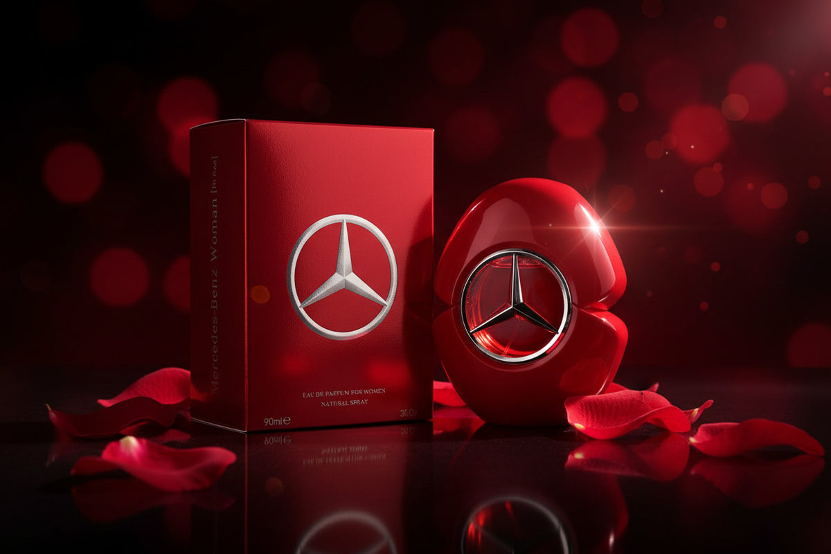 Mercedes Benz Woman In Red de Mercedes Benz Eau de Parfum Spray 3 oz para Mujer