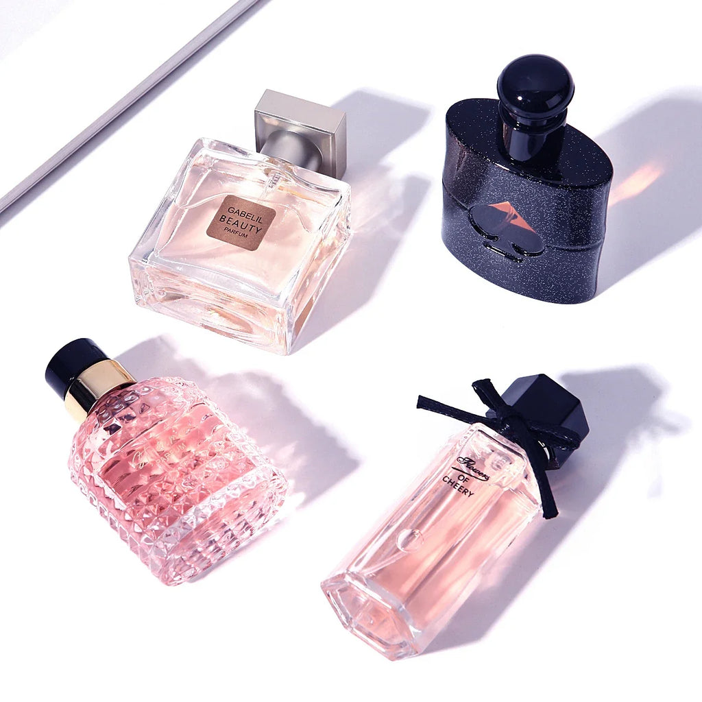 Aroma beauty Women's Perfume 105ml Four-Piece Set with Fresh Long-Lasting Eau De Parfum Gift Box Plant Floral Scent