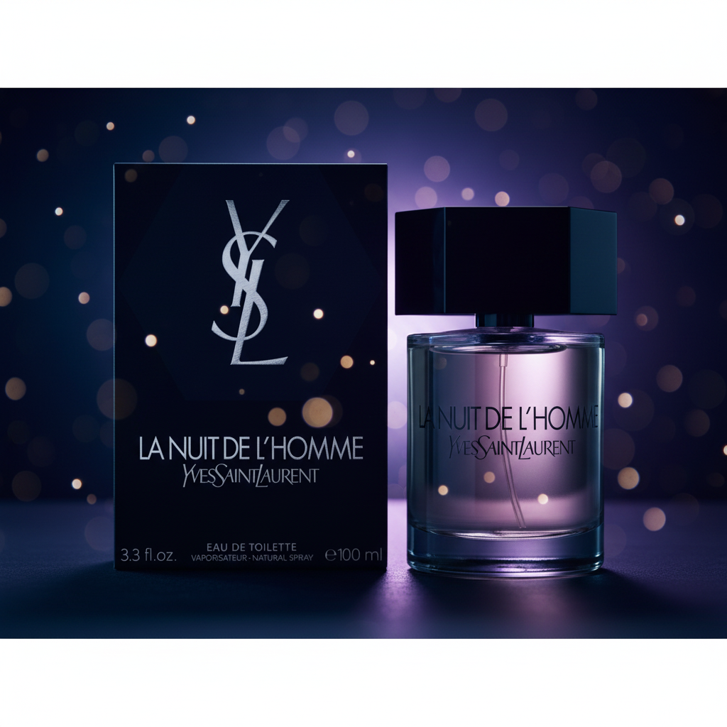 Yves Saint Laurent La Nuit de L’Homme Eau de Toilette 3.3 oz. 100ml Mens