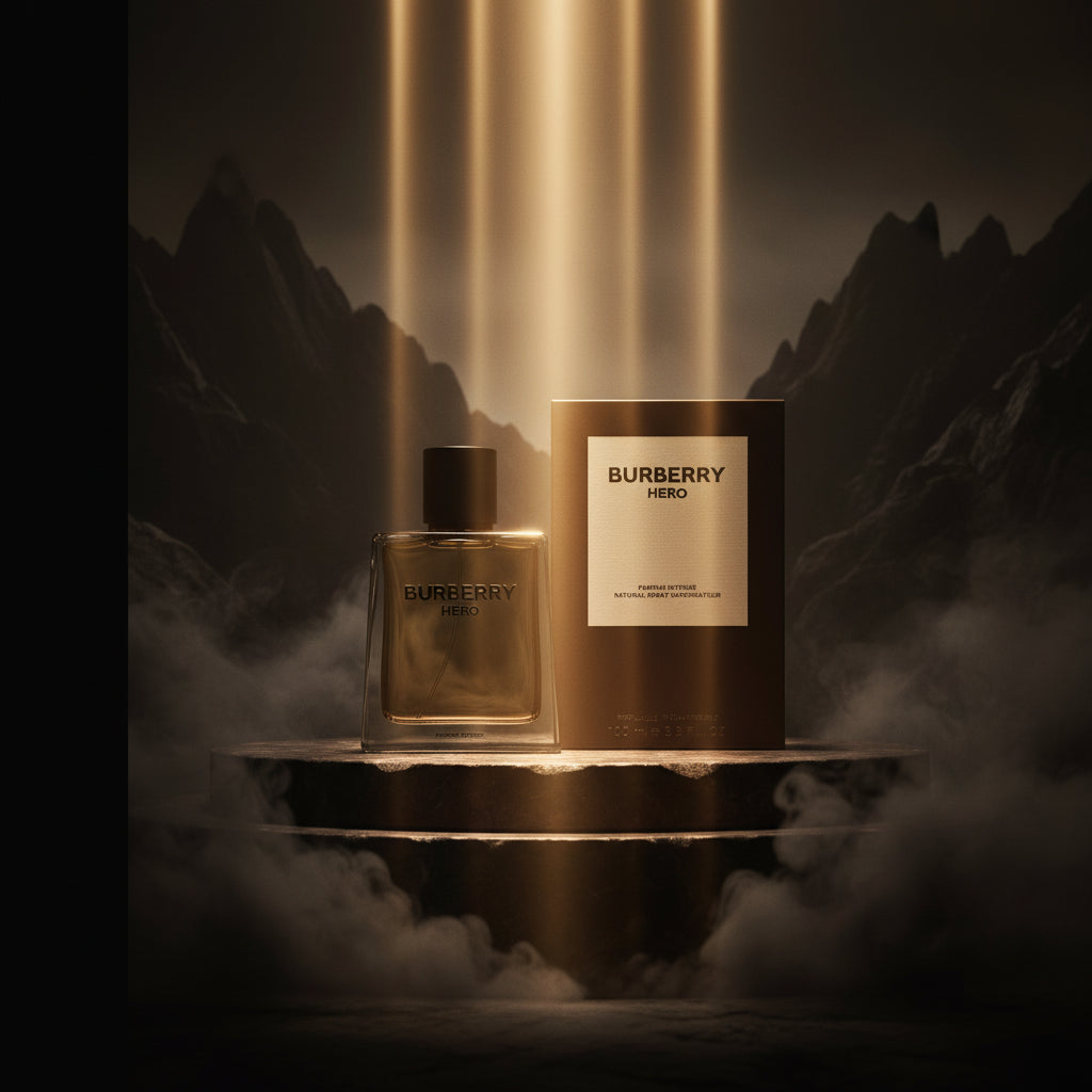 Burberry Hero Parfum – 3.4 oz (100 ML) for Men