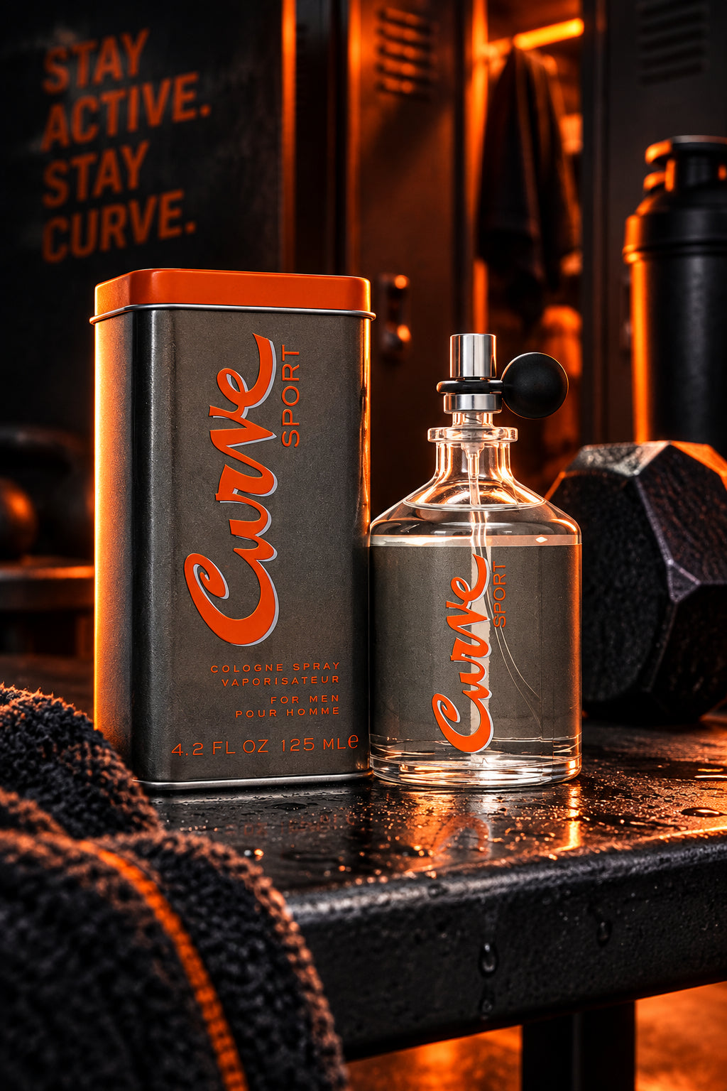 Curve Sport by Liz Claiborne Eau De Cologne Spray 4.2 oz for Men
