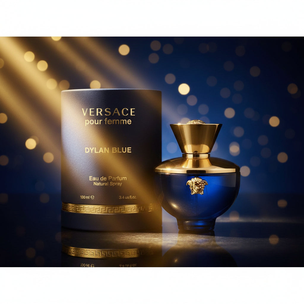 Versace Pour Femme Dylan Blue by Versace Eau De Parfum Spray Woman 3.4oz