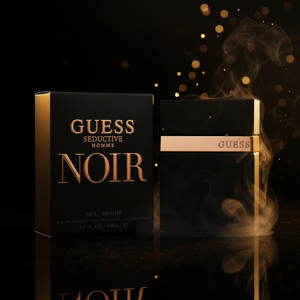 Guess Seductive Homme Noir by Guess Eau De Toilette Spray 3.4 oz for Men