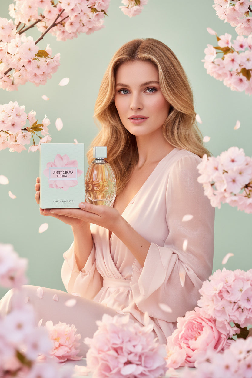 Jimmy Choo Floral by Jimmy Choo Eau De Toilette Spray 3 oz for Women