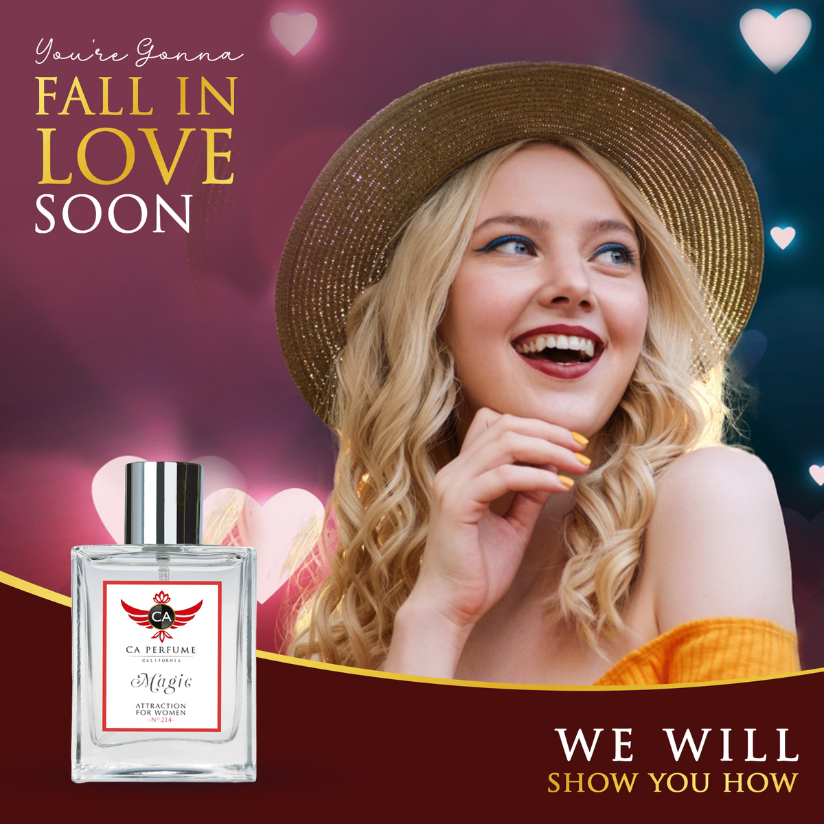 Magic Attraction For Women Perfume Spray