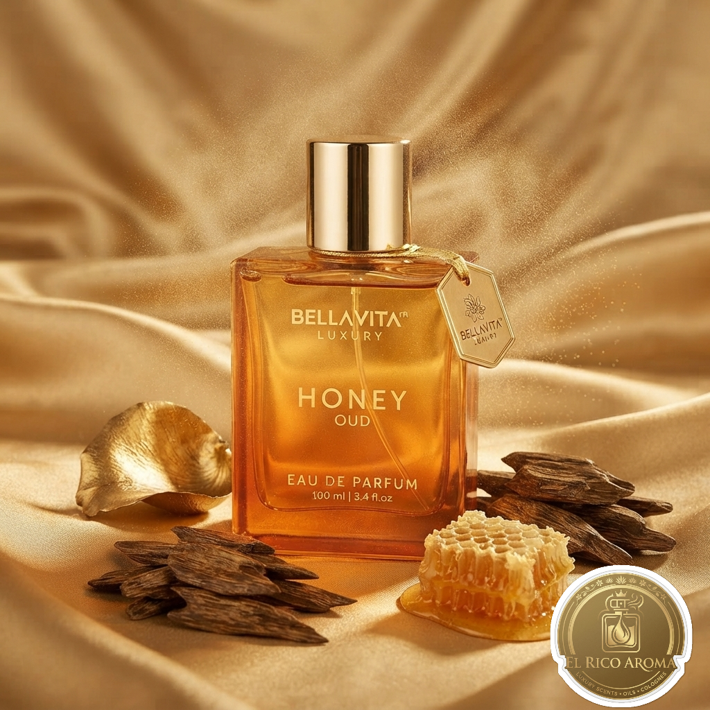 BellaVita Honey Oud Eau De Parfum Unisex Perfume 100ml